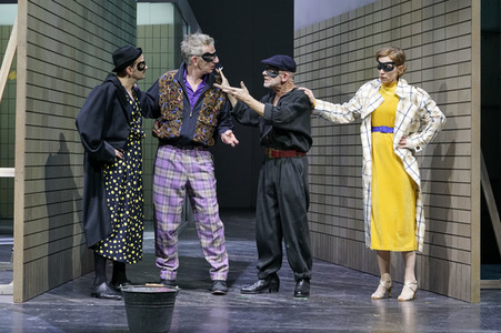 Theaterprobe '(Life on earth can be sweet) Donna' in Berlin