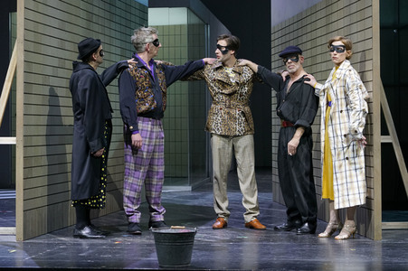 Theaterprobe '(Life on earth can be sweet) Donna' in Berlin