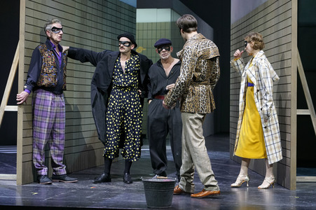 Theaterprobe '(Life on earth can be sweet) Donna' in Berlin