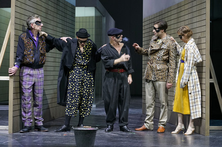 Theaterprobe '(Life on earth can be sweet) Donna' in Berlin