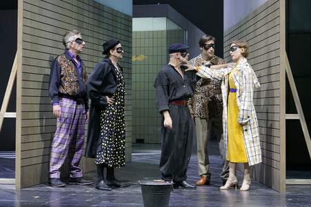 Theaterprobe '(Life on earth can be sweet) Donna' in Berlin