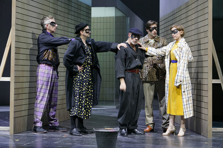 Theaterprobe '(Life on earth can be sweet) Donna' in Berlin