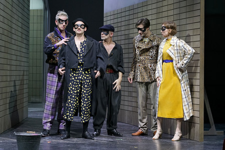 Theaterprobe '(Life on earth can be sweet) Donna' in Berlin