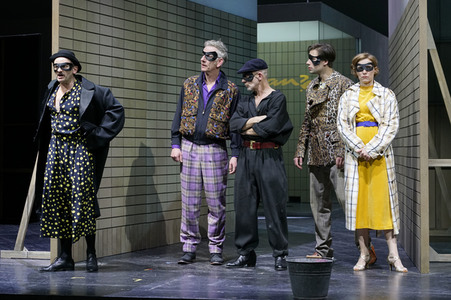 Theaterprobe '(Life on earth can be sweet) Donna' in Berlin