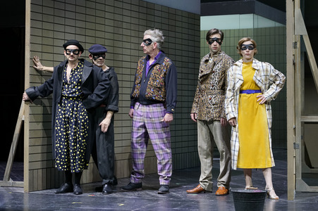 Theaterprobe '(Life on earth can be sweet) Donna' in Berlin