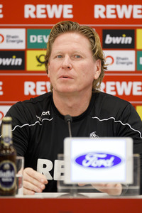 Pressekonferenz des 1. FC Köln in Köln
