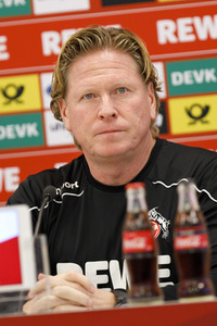 Pressekonferenz des 1. FC Köln in Köln