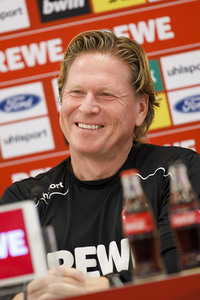 Pressekonferenz des 1. FC Köln in Köln