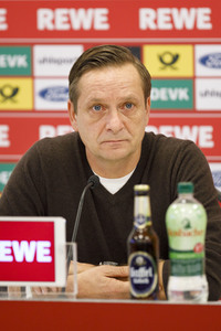Pressekonferenz des 1. FC Köln in Köln