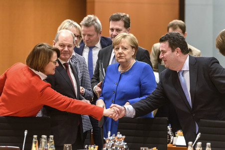 Spitzengespräch der Bundesregierung zur Fachkräftezuwanderung in Berlin