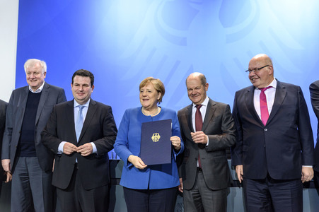 Spitzengespräch der Bundesregierung zur Fachkräftezuwanderung in Berlin