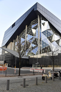 Schlüsselübergabe Axel-Springer-Neubau in Berlin