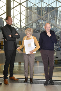 Schlüsselübergabe Axel-Springer-Neubau in Berlin