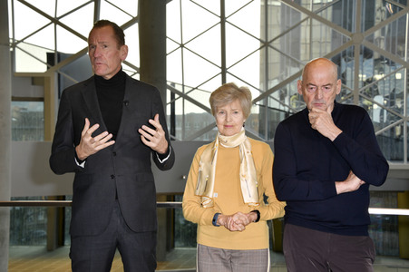 Schlüsselübergabe Axel-Springer-Neubau in Berlin