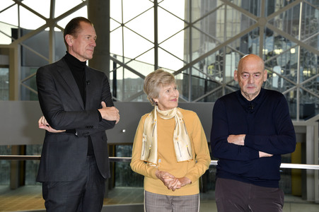 Schlüsselübergabe Axel-Springer-Neubau in Berlin