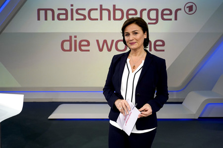 Talkshow 'maischberger. die woche' in Berlin