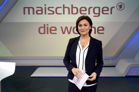 Talkshow 'maischberger. die woche' in Berlin