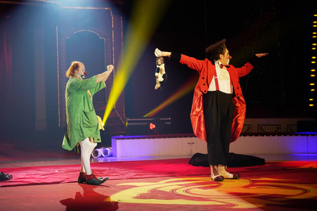 Generalprobe '16. Original Roncalli Weihnachtscircus' in Berlin