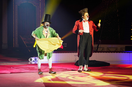 Generalprobe '16. Original Roncalli Weihnachtscircus' in Berlin