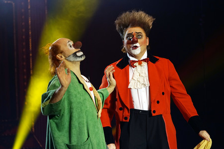 Generalprobe '16. Original Roncalli Weihnachtscircus' in Berlin