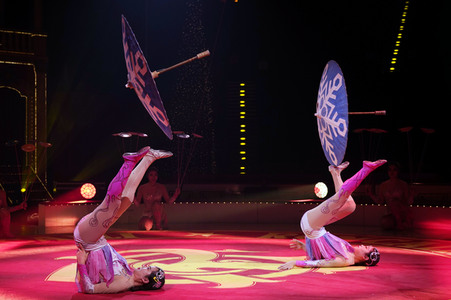 Generalprobe '16. Original Roncalli Weihnachtscircus' in Berlin