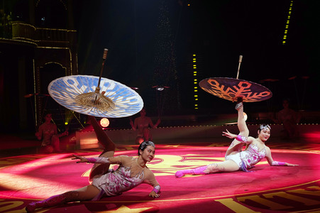 Generalprobe '16. Original Roncalli Weihnachtscircus' in Berlin