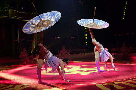 Generalprobe '16. Original Roncalli Weihnachtscircus' in Berlin