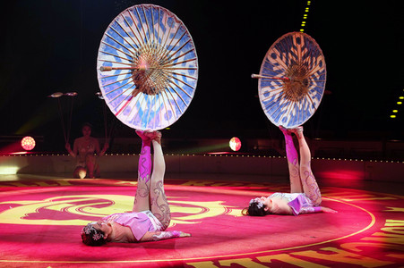 Generalprobe '16. Original Roncalli Weihnachtscircus' in Berlin