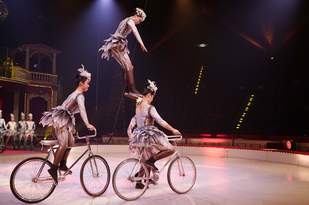Generalprobe '16. Original Roncalli Weihnachtscircus' in Berlin