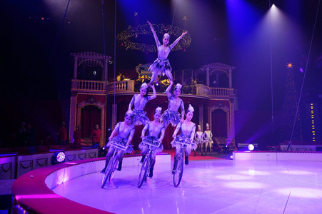Generalprobe '16. Original Roncalli Weihnachtscircus' in Berlin