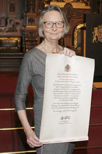 Verleihung der Ehrenbürgerschaft an Kirsten Boie in Hamburg
