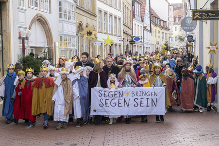 Dreikönigssingen in Osnabrück