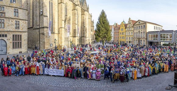 Dreikönigssingen in Osnabrück