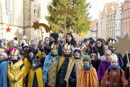 Dreikönigssingen in Osnabrück