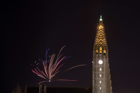 Silvester in Reykjavík