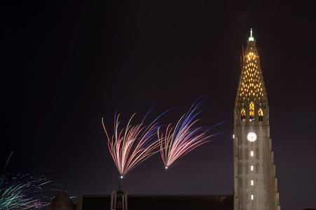 Silvester in Reykjavík