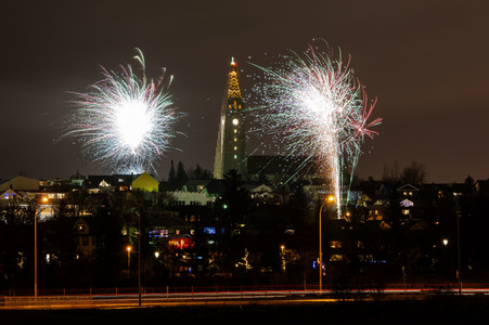 Silvester in Reykjavík