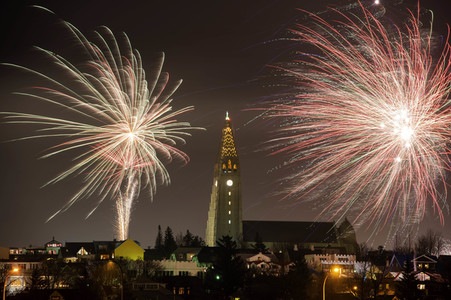 Silvester in Reykjavík