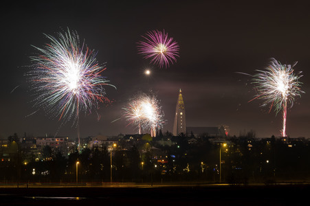 Silvester in Reykjavík