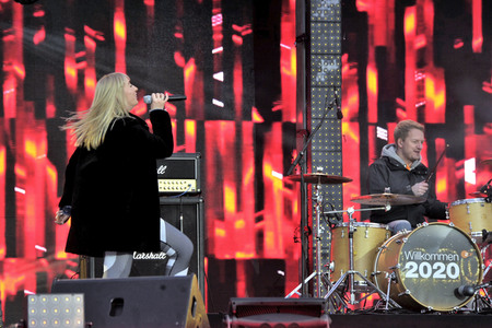 Silvestershow 'Willkommen 2020' in Berlin