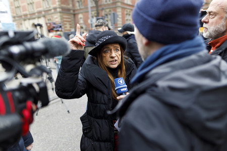Demonstration gegen den WDR