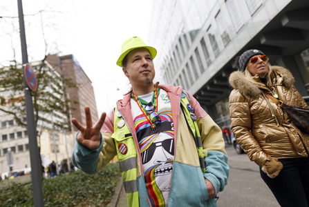 Demonstration gegen den WDR