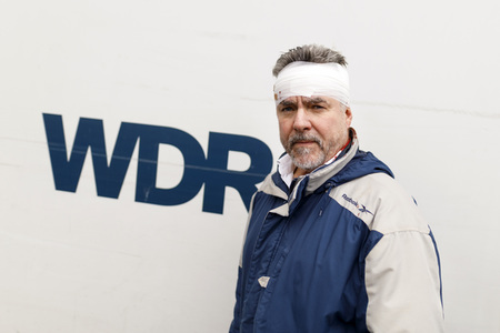 Demonstration gegen den WDR