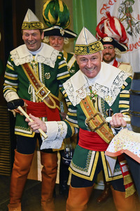 Einzug des Kölner Dreigestirns in die Hofburg in Köln