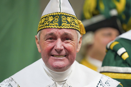 Einzug des Kölner Dreigestirns in die Hofburg in Köln