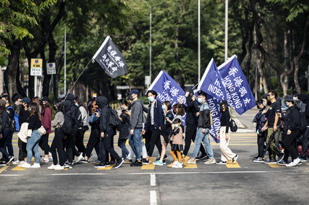 Protest gegen Parallelhandel in Hongkong