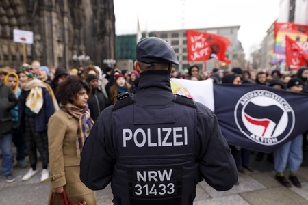Demonstration gegen den WDR