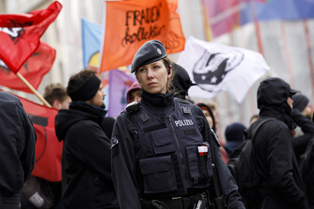 Demonstration gegen den WDR