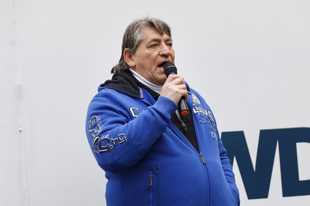 Demonstration gegen den WDR