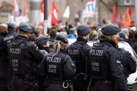 Demonstration gegen den WDR